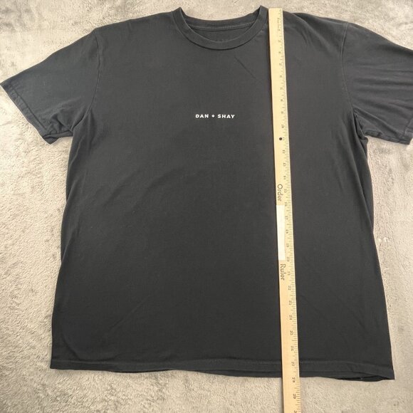 Dan + Shay Official The Arena Tour 2021 Mens XL Black Shirt Concert Band Cotton - Picture 7 of 8